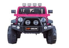 Lean-toys Jeep HP012 Ružové auto na batérie