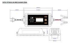 Lean-toys INTELIGENTNÁ NABÍJAČKA pre 12 a 24 V vozidlá - ŁAD-MW-SC4B