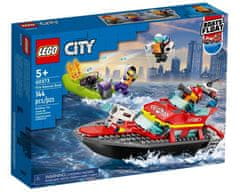 KECJA Lego CITY 60373 Hasičský čln