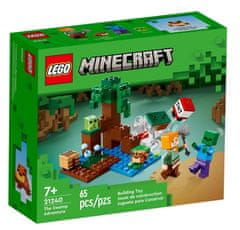 KECJA Lego MINECRAFT 21240 Dobrodružstvo v mokradiach