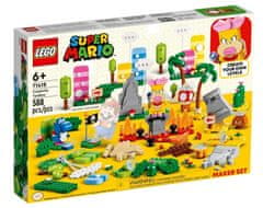 KECJA Lego SUPER MARIO 71418 Kreatívny box...