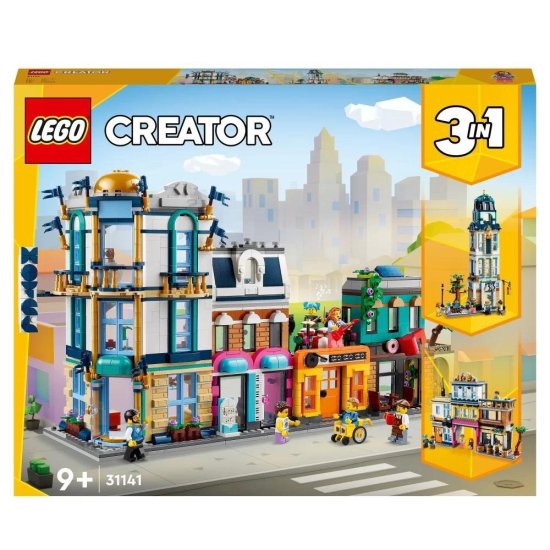 KECJA Lego CREATOR 31141 Hlavná ulica 3v1