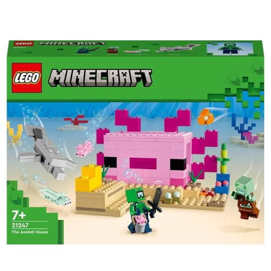 KECJA Lego MINECRAFT 21247 Dom Axolotla