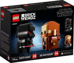 KECJA LEGO 40547 BrickHeadz Obi-Wan Kenobi a Darth V