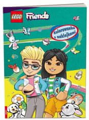 KECJA LEGO Friends. Omaľovánka so samolepkami