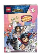 KECJA LEGO DC Super Heroes. Omaľovánky so samolepkami