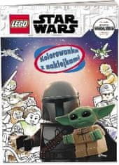 KECJA Lego Star Wars. Omaľovánky so samolepkami