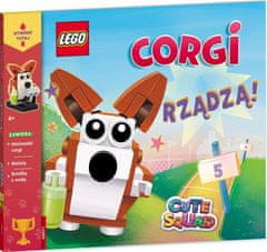 KECJA Knihy Lego. Corgi rules!