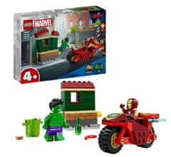 KECJA LEGO(R) SUPER HEROES 76287 Iron Man a Hulk