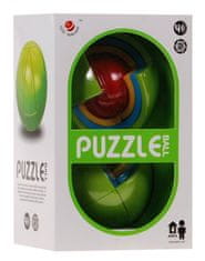 Lean-toys Przestrzenne Puzzle Kula 3D dla dzieci 4+ Łamigłówka Gra logiczna