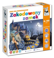 Lean-toys Vzdelávacia hra "Coded castle" pre deti od 4 do 10 rokov + Učenie základov programovania + Spoločná stolová hra