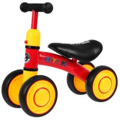 Lean-toys Prvý detský krosový bicykel PettyTrike Zelený 4-kolesový SporTrike