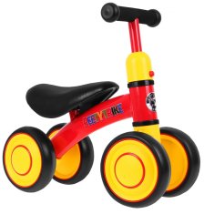 Lean-toys Prvý detský krosový bicykel PettyTrike Zelený 4-kolesový SporTrike