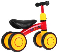 Lean-toys Prvý detský krosový bicykel PettyTrike Zelený 4-kolesový SporTrike