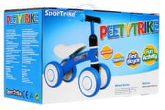 Lean-toys Prvý detský krosový bicykel PettyTrike Blue 4-kolový SporTrike