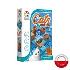 Lean-toys Inteligentné hry Cats &amp; Boxes (SK) IUVI Hry