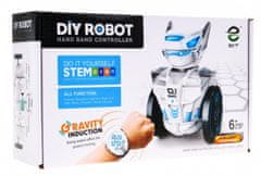 Lean-toys Inteligentný robot ovládaný hodinkami pre deti 6+ Gravitačný mechanizmus + interaktívne funkcie