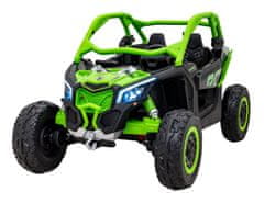 Lean-toys Pojazd Buggy Maverick Turbo RR Zielony