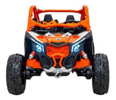 Lean-toys Pojazd Buggy Maverick Turbo RR Pomarańczowy