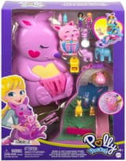 Lean-toys Polly Pocket. Kompaktná klokanka HKV50