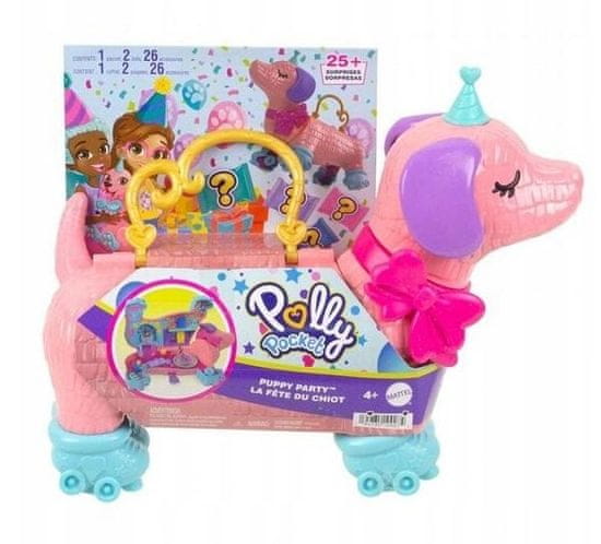 Lean-toys Polly Pocket. Party Dog KHV52