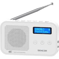 SENCOR Radiopčijímač s DAB+/FM SRD 7200 W