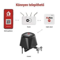 EMOS GoSmart Motorizovaný zatvárač ventila voda/plyn P5640S ZigBee