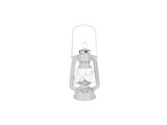 ISO 20693 Petrolejová lampa 24 cm biela