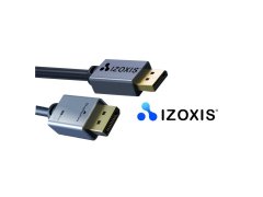 Izoxis 18930 Kábel DisplayPort Display DP-DP 60Hz 4K 2m, čierny