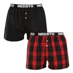 Nedeto 2PACK pánske trenky viacfarebné (2NTC005) - veľkosť XXL