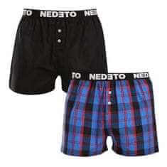 Nedeto 2PACK pánske trenky viacfarebné (2NTC006) - veľkosť XXXL