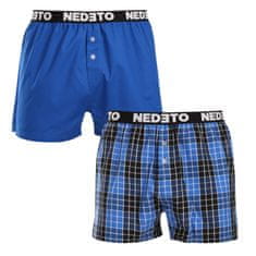 Nedeto 2PACK pánske trenky viacfarebné (2NTC012) - veľkosť XXXL