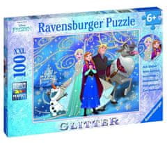 Lean-toys Puzzle 100 Iceberg Snowglitter XXL trblietky