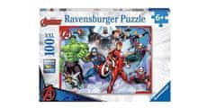 Lean-toys Puzzle 100 Avengers - kreslenie zostavy xxl