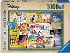 Lean-toys Puzzle 1000 filmových plagátov Disney