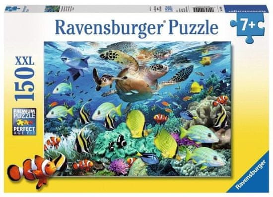 Lean-toys Puzzle 150 Podwodny raj XXL