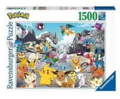 Lean-toys Puzzle 1500 Pokemon Classic