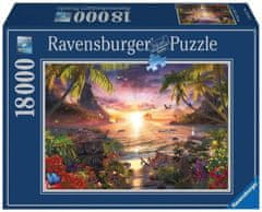 Lean-toys Puzzle 18000 Paradise. Západ slnka