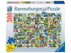 Lean-toys Puzzle 300 99 nádherných vtákov