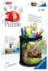 Lean-toys 3D Puzzle 54 Toolbox: Divoká príroda