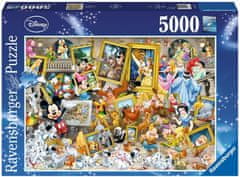 Lean-toys Puzzle 5000 Disneyho postavičiek