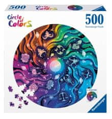 Lean-toys 2D puzzle 500 Paleta farieb. Astronómia