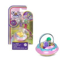 Lean-toys Polly Pocket. Figúrka s vozidlom - Donut HKV57