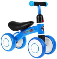 Lean-toys Prvý detský krosový bicykel PettyTrike Blue 4-kolový SporTrike