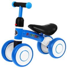 Lean-toys Prvý detský krosový bicykel PettyTrike Blue 4-kolový SporTrike