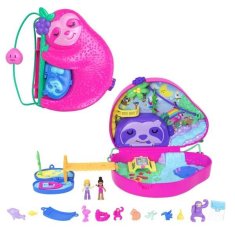 Lean-toys Polly Pocket. Kompaktná kabelka Lazy family