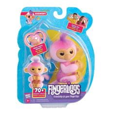 Lean-toys Małpka Fingerlings Harmony różowa