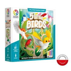 Lean-toys Inteligentné hry 5 Little Birds (ENG) IUVI Hry