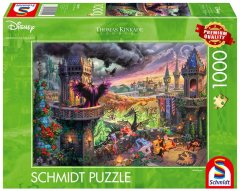 Lean-toys Puzzle 1000 Thomas Kinkade, Czarownica Disney