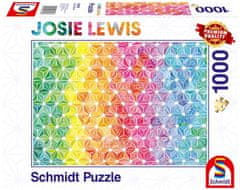 Lean-toys Puzzle 1000 Josie Lewis, Farebné trojuholníky